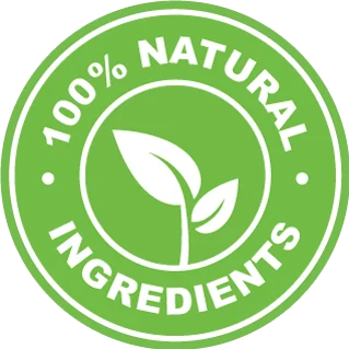 Glyco Harmony 100 percent natural ingredients badge