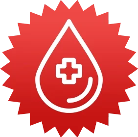 Blood-drop icon representing healthy blood-sugar support